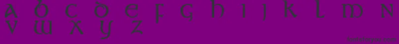 フォントst       – 紫の背景に黒い文字