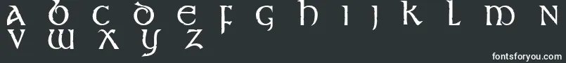 st      -fontti – valkoiset fontit mustalla taustalla