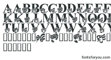 LmsAmericaLsf font – Black Fonts