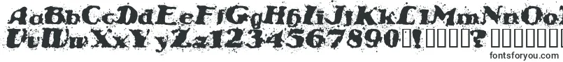 STABN   -Schriftart – Grunge-Schriften