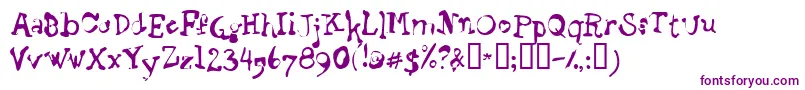 STAGB   -fontti – violetit fontit