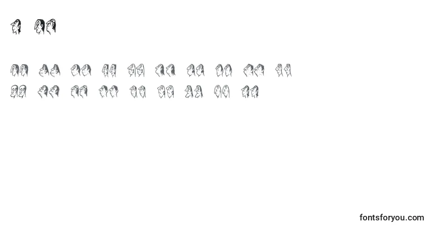 Czcionka Stam – alfabet, cyfry, specjalne znaki