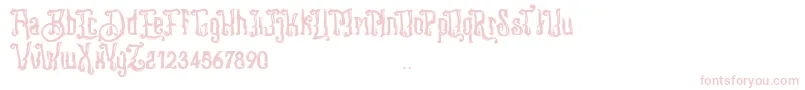 Stangbunder Font – Pink Fonts on White Background
