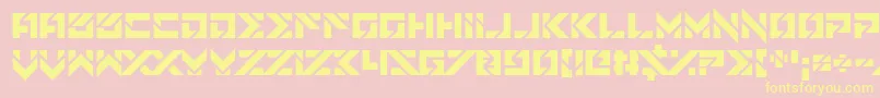 More about Star Doors Font Star Doors Font – Yellow Fonts on Pink Background