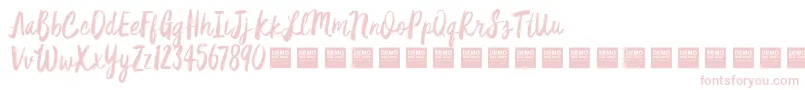 Star Dust   Demo Font – Pink Fonts