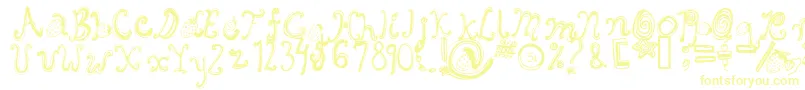 Starberry Swirl Delight Font – Yellow Fonts