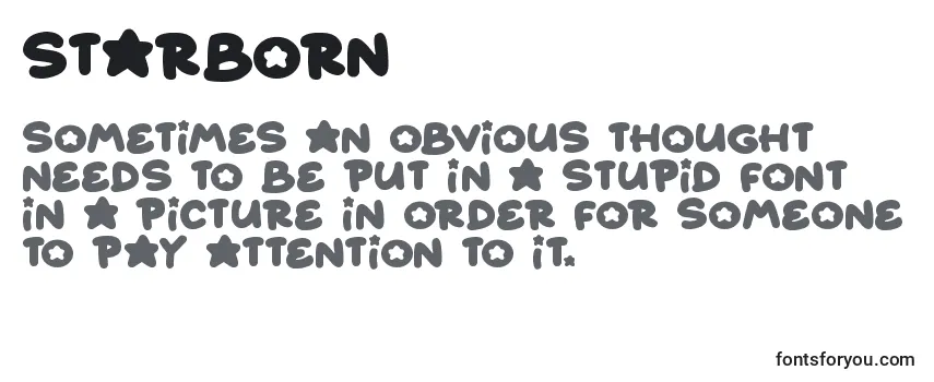 Starborn Font