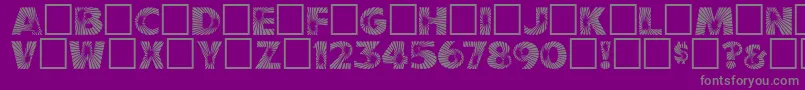 Подробнее о шрифте Starburst Шрифт Starburst – серые шрифты на фиолетовом фоне