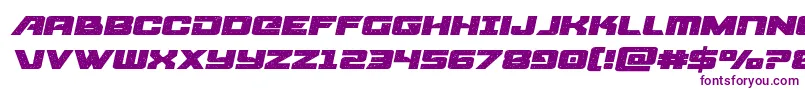 starcruiserexpandsemital Font – Purple Fonts on White Background