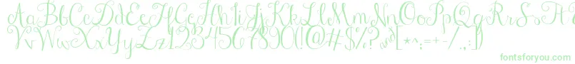 Fonte Jandastylishscript – fontes verdes