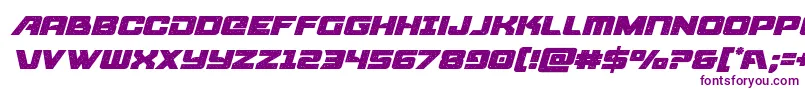 starcruiserital-Schriftart – Violette Schriften