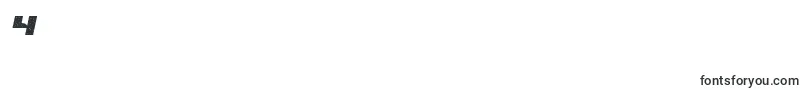 starcruisersemital Font – Fonts for Digit 4
