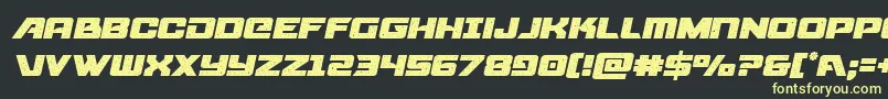 starcruisersemital Font – Yellow Fonts on Black Background