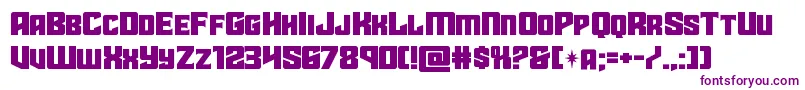 starguardexpand Font – Purple Fonts on White Background