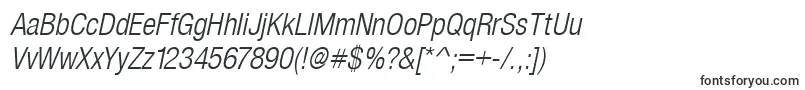 SansLightCond.Italic Font – Fonts for Discord