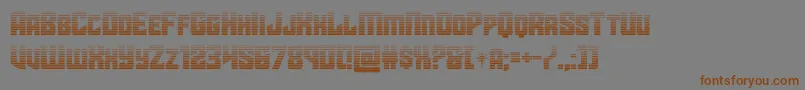 starguardgrad Font – Brown Fonts on Gray Background