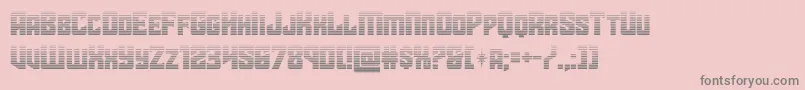 Шрифт starguardgrad – серые шрифты на розовом фоне