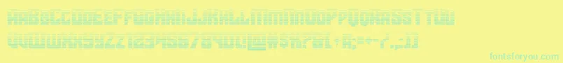 starguardgrad Font – Green Fonts on Yellow Background