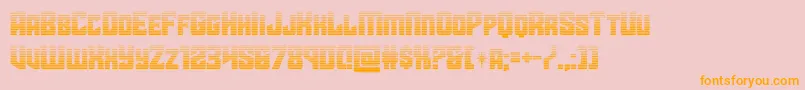 starguardgrad Font – Orange Fonts on Pink Background