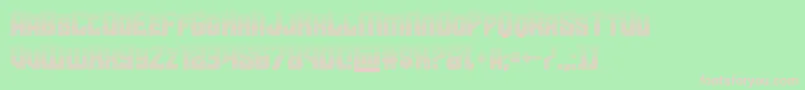 starguardgrad Font – Pink Fonts on Green Background