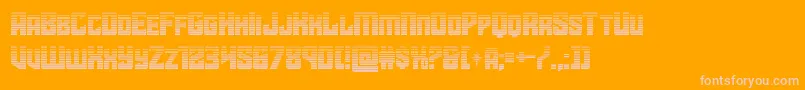 starguardgrad Font – Pink Fonts on Orange Background
