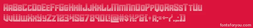 starguardgrad Font – Pink Fonts on Red Background