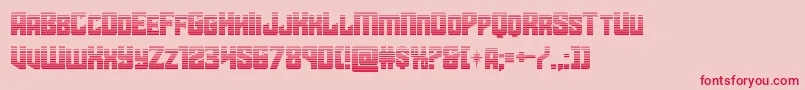 starguardgrad Font – Red Fonts on Pink Background