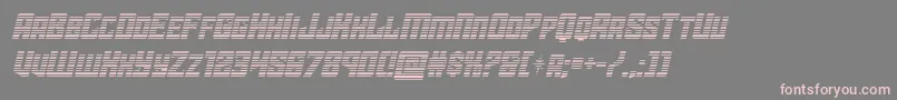 starguardgradital Font – Pink Fonts on Gray Background