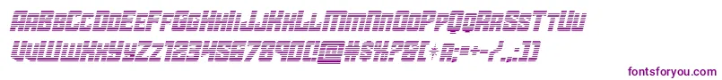 starguardgradital Font – Purple Fonts on White Background