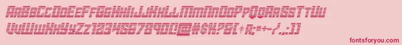 starguardgradital Font – Red Fonts on Pink Background