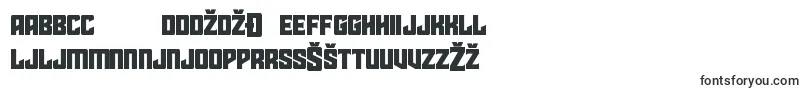 Шрифт starguardmidcase – боснийские шрифты