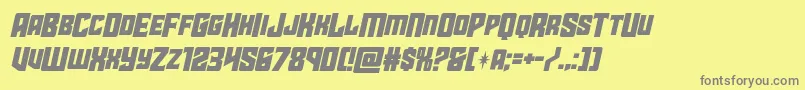 Подробнее о шрифте starguardmidcaseital Шрифт starguardmidcaseital – серые шрифты на жёлтом фоне