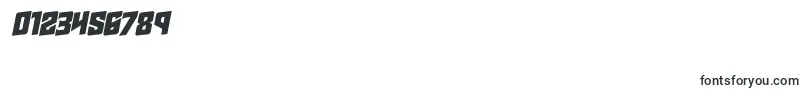 starguardrotalic Font – Fonts for Numbers and Digits