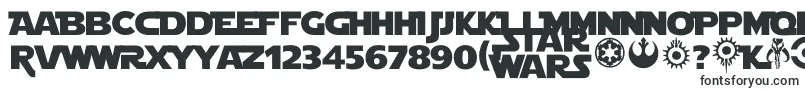 Шрифт Starjedi – шрифты для логотипов