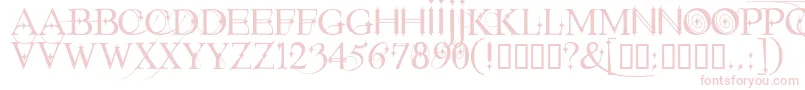 Starstruck Font – Pink Fonts on White Background