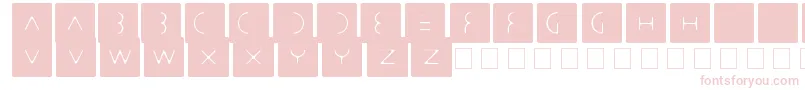 fuente stbast   – Fuentes Rosadas Sobre Fondo Blanco