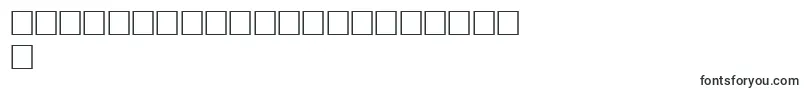 フォントCueRegular – イディッシュ文字
