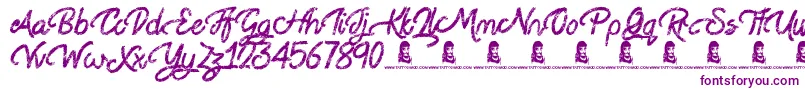 Steady Rain Font – Purple Fonts