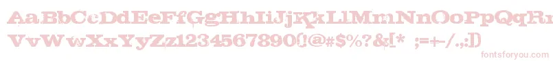 STEAK Font – Pink Fonts