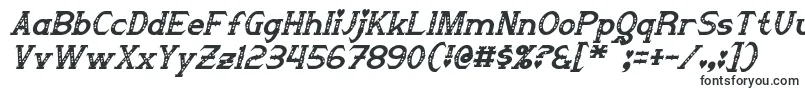 Steampuff Italic-Schriftart – Katalog