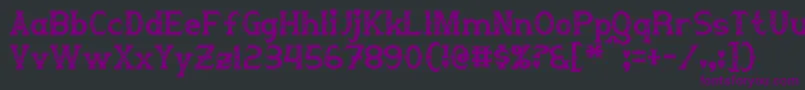 Steampuff Font – Purple Fonts on Black Background