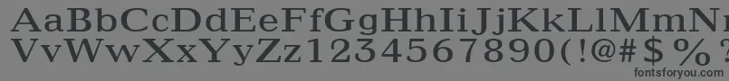 More about Maximus Font Maximus Font – Black Fonts on Gray Background