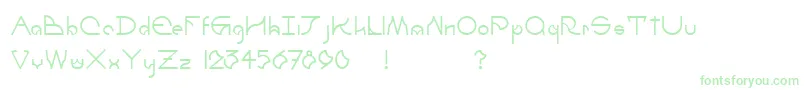Weitere Informationen zur UmbraBold-Schriftart UmbraBold-Schriftart – Grüne Schriften