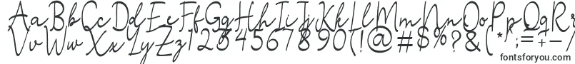 Шрифт Stefian Script 2 – шрифты, начинающиеся на S