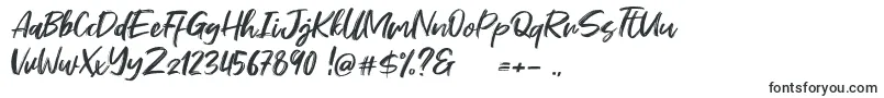 フォントStefont – 筆で書かれたフォント