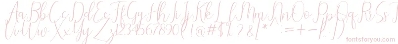 Lisätietoja Stella-fontista Stella-fontti – vaaleanpunaiset fontit