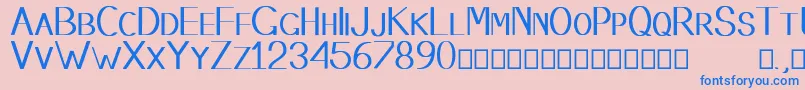 More about Stembase Font Stembase Font – Blue Fonts on Pink Background