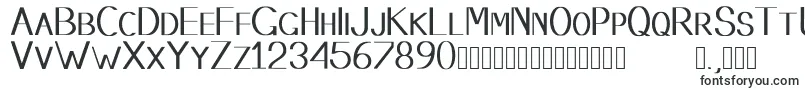 Шрифт Stembase – лёгкие шрифты