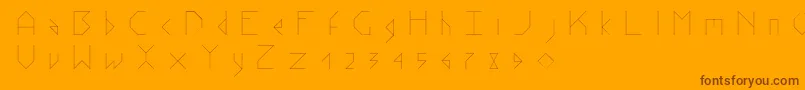 En savoir plus sur la police Stick V 2 Police Stick V 2 – polices brunes sur fond orange