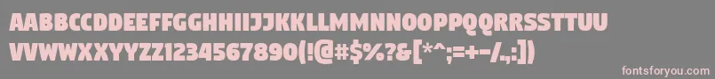 Digitalt Font – Pink Fonts on Gray Background